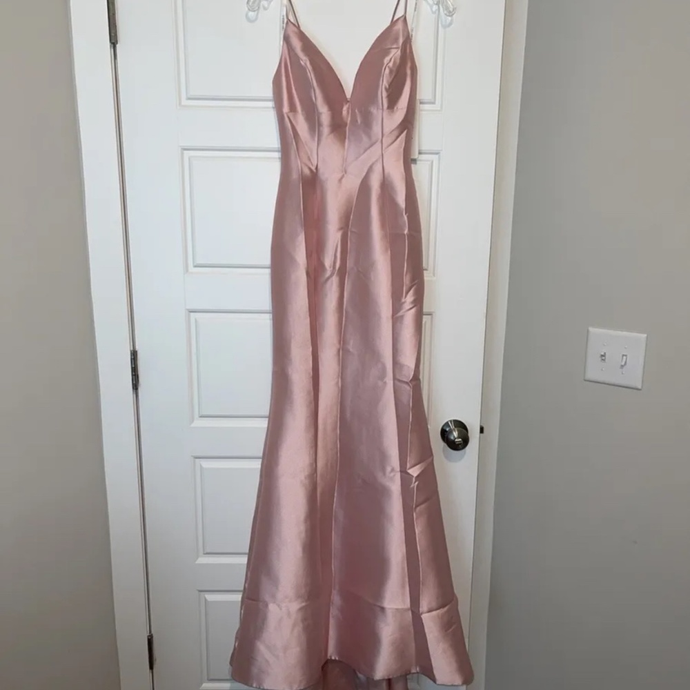 Sherri Hill 52545 Size 0 Pink Blush Prom Pageant Homecoming Dress New With Tags